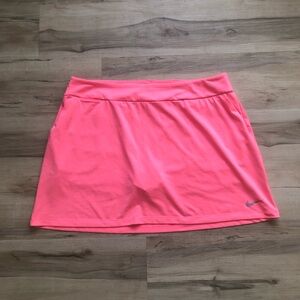 Nike Women's Bright Pink Mini Skort